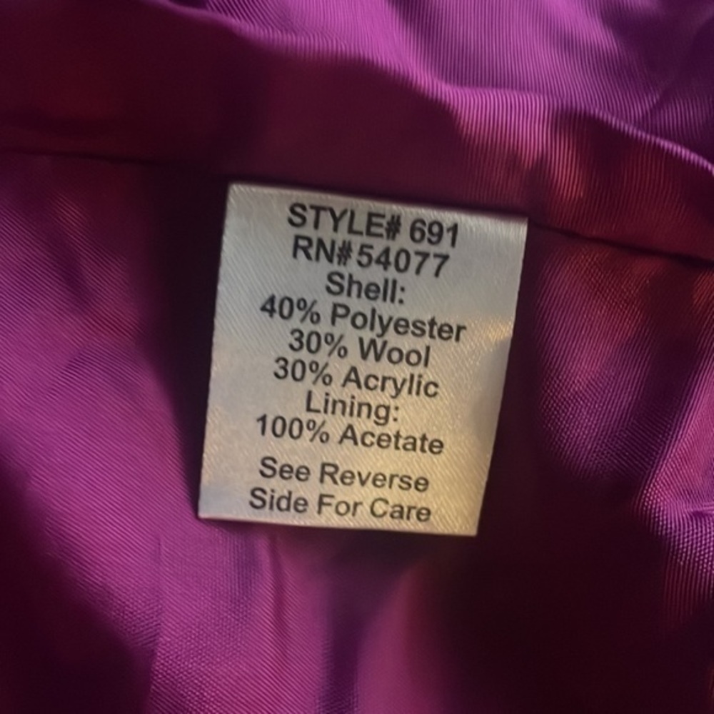 CAbi jacket medium fully lined wool vest jacket - Picture 6 of 8